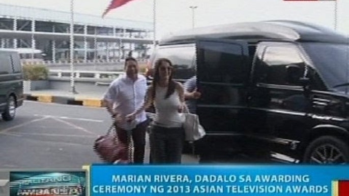 BP: Marian Rivera, dadalo sa awarding ceremony ng 2013 Asian Television Awards