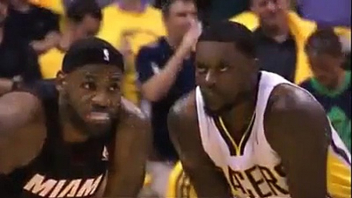 Lance Stephenson'ın LeBron James'in Kulağına Üflemesi