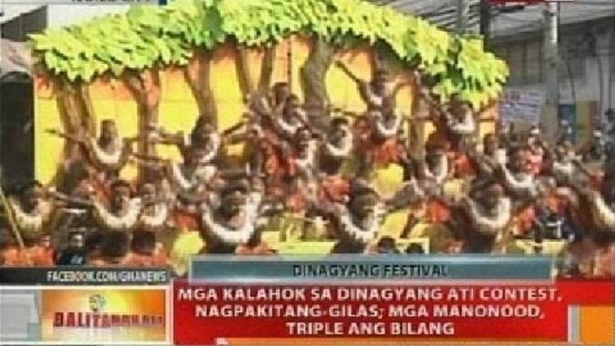 BT: Mga kalahok sa Dinagyang Ati contest, nagpakitang-gilas