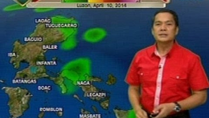 24 Oras: Bagyong Domeng, magpapaulan pa rin bukas sa Eastern Visayas at Mindanao