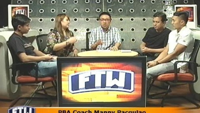 FTW: PBA Coach Manny Pacquiao