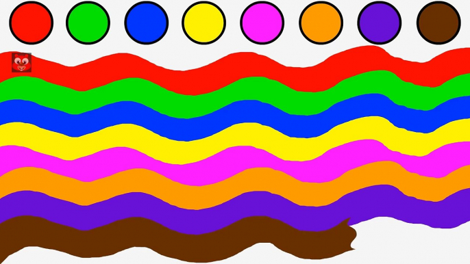 Learning Colors with Hand and Lip Coloring Page   Learn Colors for Kids Children Toddlers