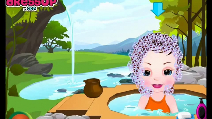 Fun Baby Sophia Outdoor Bath-Full Gameplay for Little Kids-Baby Bathing Games