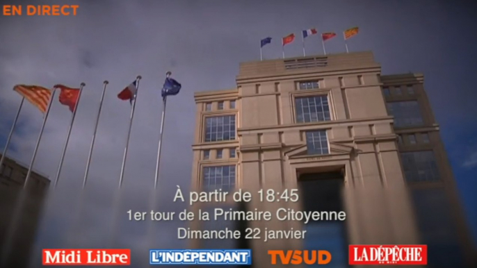 DIRECT TVSud  : 1er tour de la Primaire Citoyenne à 22H00