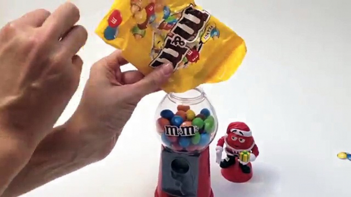 Xmas M&Ms Dispenser Christmas Gumball Machine Gum Candy Machine Gum Ball Machine ガムボールマシーン