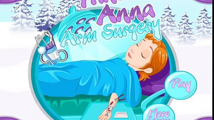 Princess Anna Arm Surgery ● Disney Princess Games ● Top Online Baby Games For Kids new