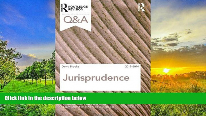 Read Book Q A Jurisprudence 2013-2014 (Questions and Answers) David Brooke  For Online