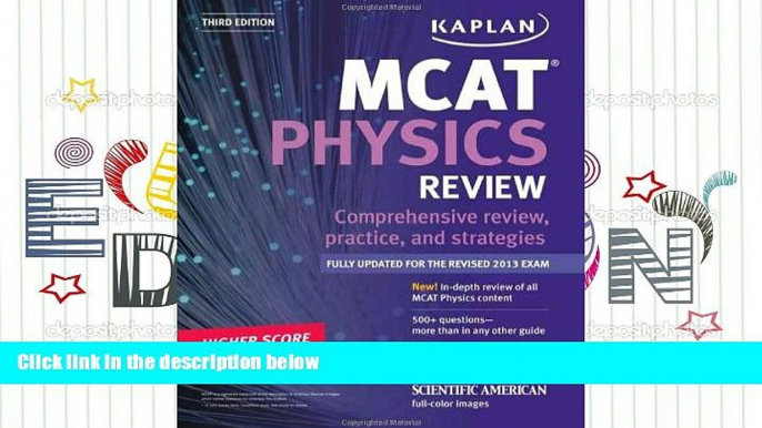 Read Book Kaplan MCAT Physics Review Notes (Kaplan Test Prep) Kaplan  For Free