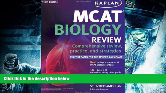 Read Book Kaplan MCAT Biology Review Notes (Kaplan Test Prep) Kaplan  For Kindle