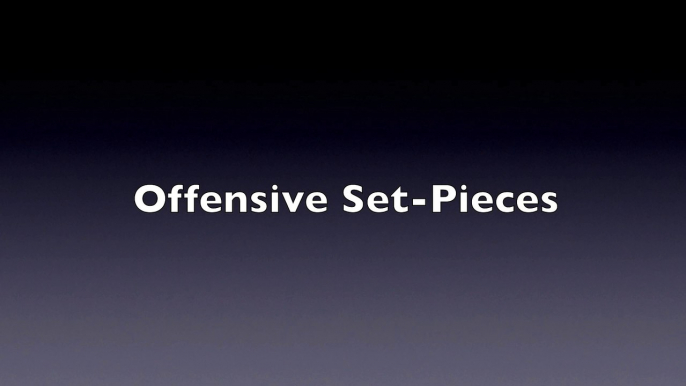 João Gois - Offensive Set-Pieces