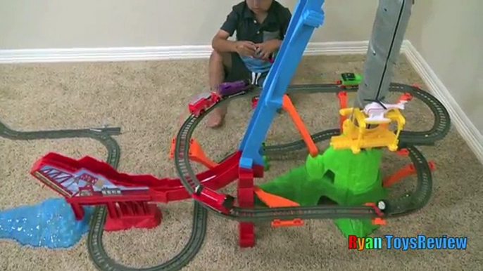 Thomas & Friends TrackMaster Sky-High Bridge Jump Playset Toy Trains for Kids Ryan ToysReview