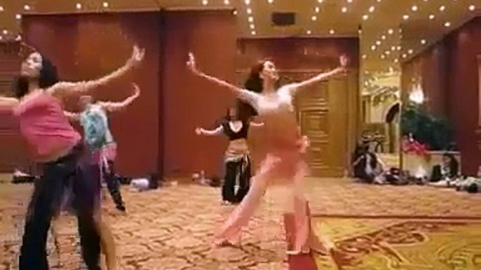 Belly dance by girl