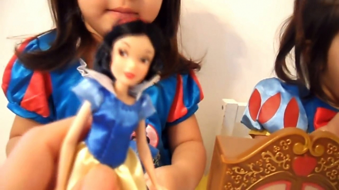 Disney Store Princess Snow White Figurine Dress oyuncak bebek Blancanieves Princesas Muñecas