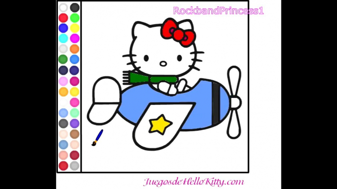 Hello Kitty Online Games Hello Kitty Coloring Game