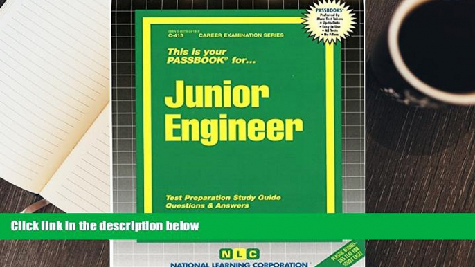 PDF  Junior Engineer(Passbooks) (Passbook for Career Opportunities) For Ipad