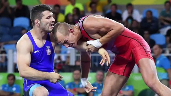 Davor Stefanek wins Serbia's first gold medal in Wrestling Rio Olympics 2016-mMHymXkPgxs