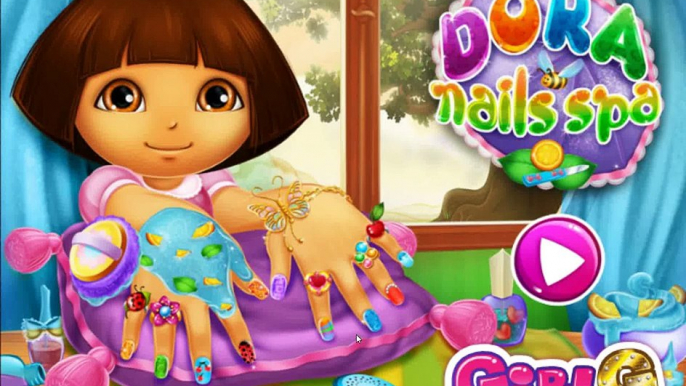 Dora Nails Spa Game for Girl HD Dora the Explorer Video