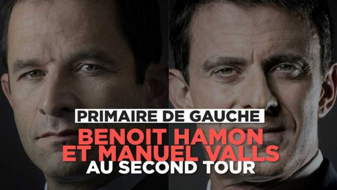 Primaire à gauche : Un duel Hamon / Valls au second tour