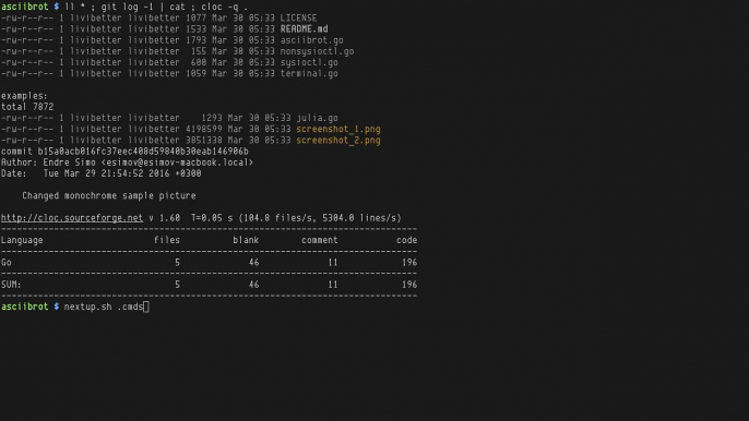 ASCIIbrot, simple Julia set fractal generator-k9Bzxksh7-s