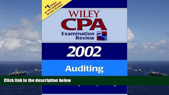 Read Book Wiley CPA Examination Review 2002, Auditing (Wiley Cpa Examination Review. Auditing)