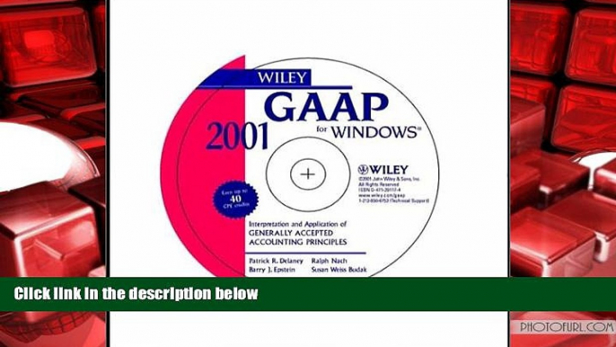 Read Book Wiley GAAP 2001: Interpretation and Application of Generally Accepted Accounting