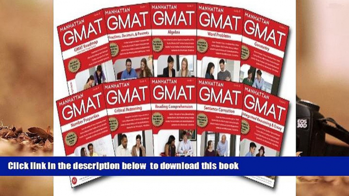 [Download]  Manhattan GMAT Complete Strategy Guide Set, 5th Edition [Pack of 10] (Manhattan Gmat