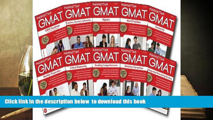 FREE [DOWNLOAD] Manhattan GMAT Complete Strategy Guide Set, 5th Edition [Pack of 10] (Manhattan