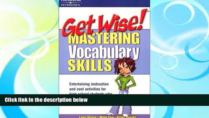 PDF  Get Wise! Mastering Vocabulary Skills 1E Full Book