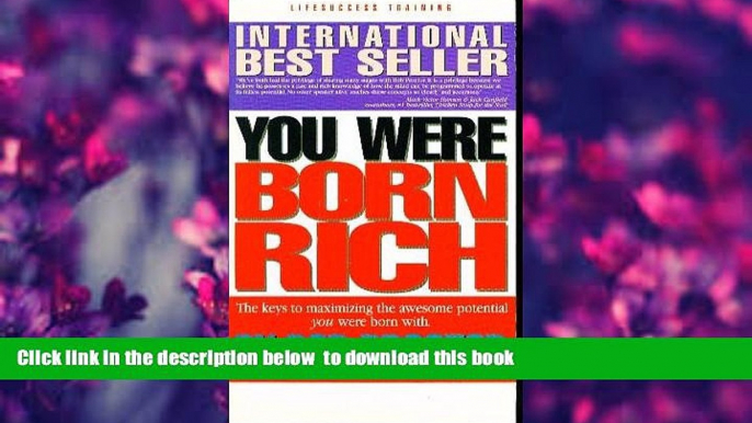 PDF  You Were Born Rich Bob Proctor For Kindle