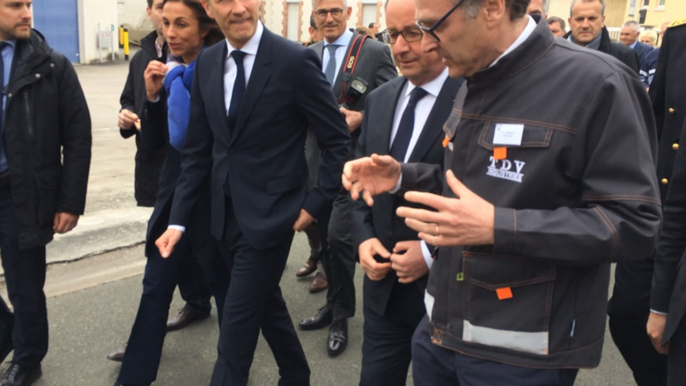 Visite de François Hollande chez TDV