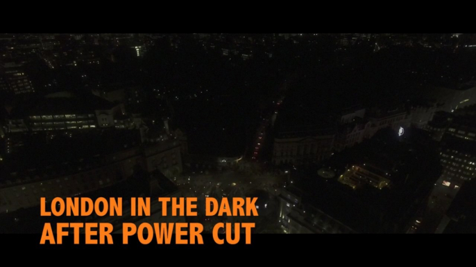 Central London blackout plunges Piccadilly Circus into darkness