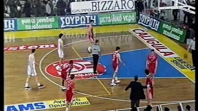 1996 greek playoffs semi finals game 2 paok-olympiakos part 2/2