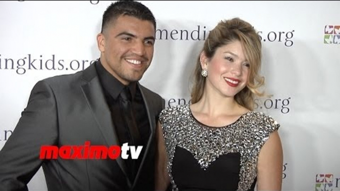 Victor Ortiz Attends Mending Kids "Rock N' Roll All-Star Event" Red Carpet- The Expendables 3