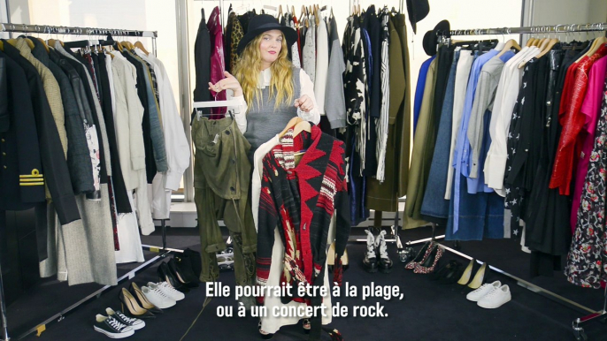 Drew Barrymore dans le dressing de Vogue Paris