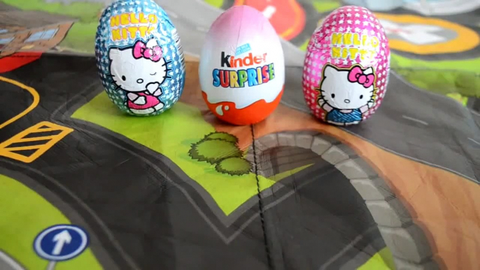 Kinder surprise Hello kitty white kitty дети дети egg toy Surprise Eggs Sorpresa детей