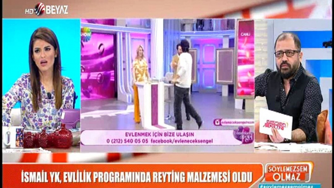 İsmail Yk, evlilik programında reyting malzemesi oldu