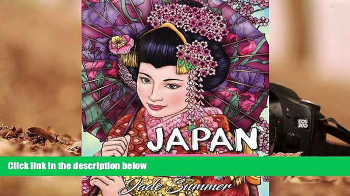 PDF  Japan: An Adult Coloring Book with Japanese Cultural Designs, Beautiful Asian Women, Floral