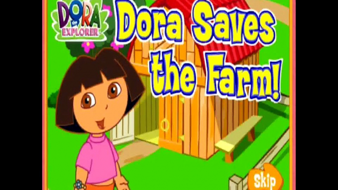 Dora Saves the Farm! Dora the Explorer Movie/Show - Dora Game - Gameplay