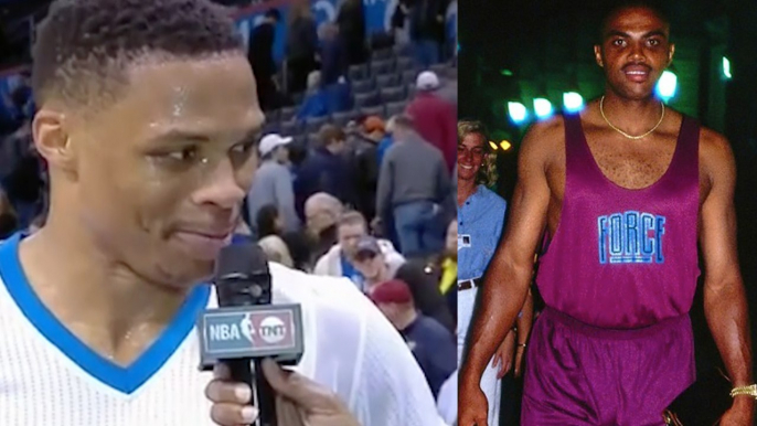 Russell Westbrook ROASTS Charles Barkley's Fashion Sense