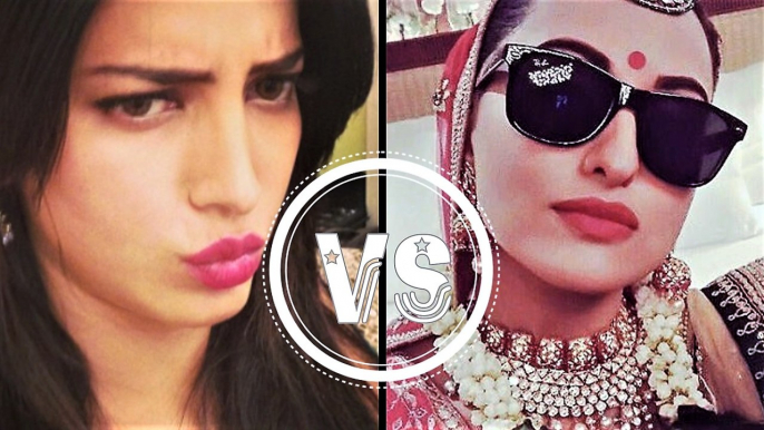 SHRUTI HASSAN DUBSMASH VS SONAKSHI SINHA  DUBSMASH