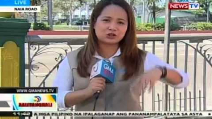 BT: Motorcade ni Pope Francis papuntang Villamor Air Base, muling dinagsa