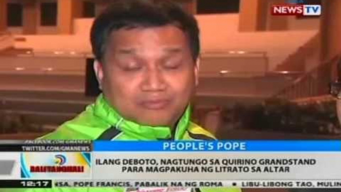 BT: Paglilinis sa Quirino Grandstand, sinimulan agad matapos ang huling misa ni Pope Francis