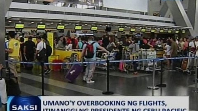 Saksi: Presidente ng Cebu Pacific, nag-sorry dahil sa delayed at cancelled flights nitong Disyembre