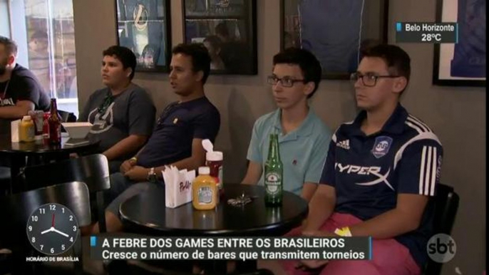 Campeonatos de videogame viram febre entre os jovens brasileiros