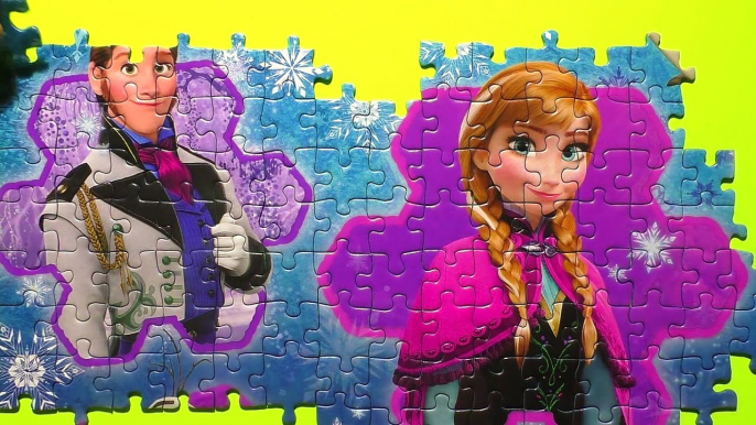 FROZEN Puzzle Games Disney Toys Elsa, Anna, Kristoff, Sven, Olaf Puzzles Game Kids Toys