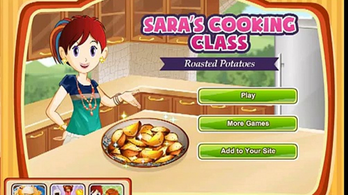 Saras Cooking Class Roasted Potatoes Games-Cooking Games-Hair Games