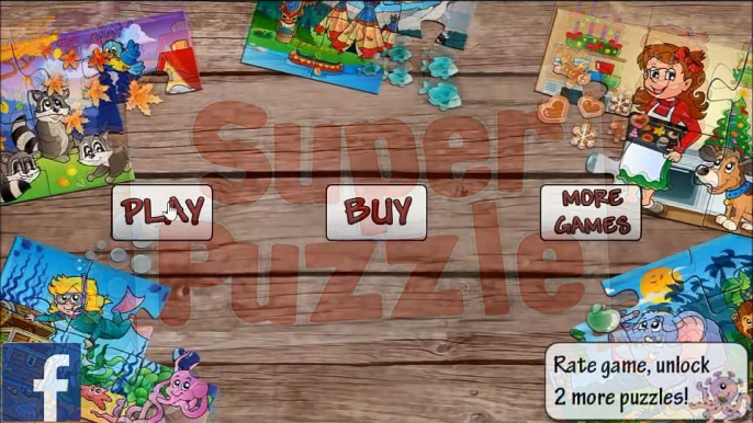 Super Puzzle: Jigsaw Puzzles for Kids - App Gameplay Video (old)