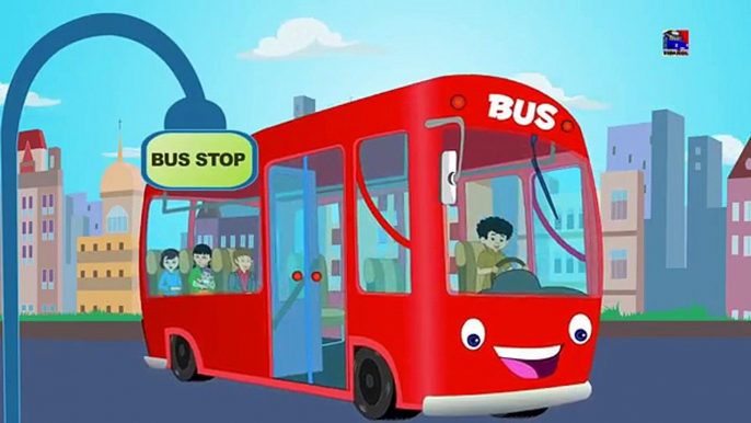 Ruedas en el Bus | infantiles Rimas | niños Canción | Rhymes For Children | Wheels On The Bus