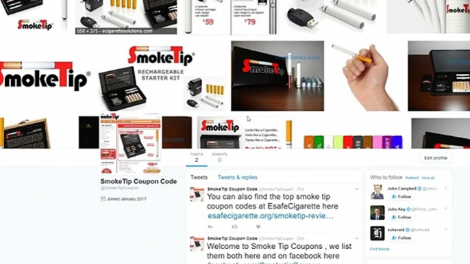 SmokeTip Coupon Code Offers At ESafeCigarette - Get SmokeTip Coupons