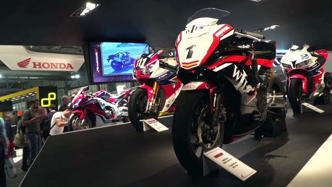 Walkaround of the Honda stand at EICMA 2016